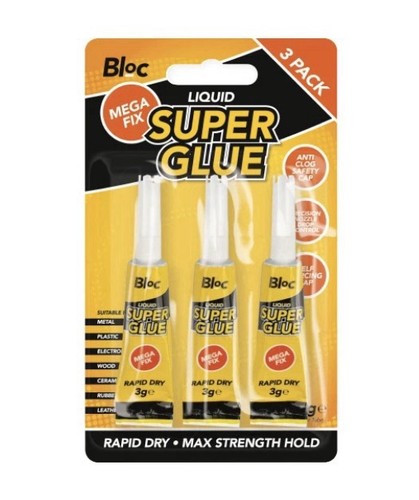 3er pack superkleber stark - pack,