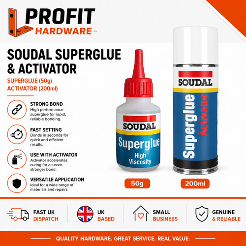 Soudal mitre bond kit 50g - bond,