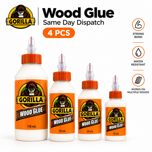 Gorilla holzleim wasserfest - gorilla,