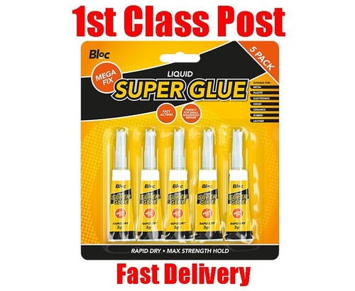 5er pack superkleber stark - pack,
